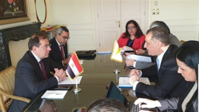 مباحثات مصرية قبرصية يونانية على هامش اجتماع منتدى غاز شرق المتوسط