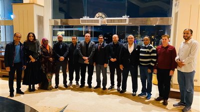 وصول وفود الدول المشاركة في حفل قرعة البطولة العربية للميني فوتبول (صور)