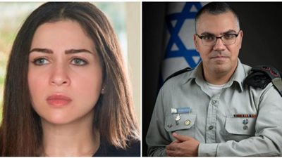 متحدث الجيش الإسرائيلي يهنئ مي عز الدين بعيد ميلادها الـ40 (صورة)