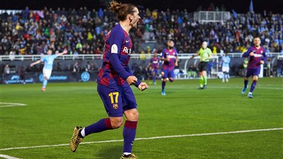 جريزمان يقطع بطاقة تأهل برشلونة لدور 16 من كأس الملك على حساب إبيزا (فيديو)