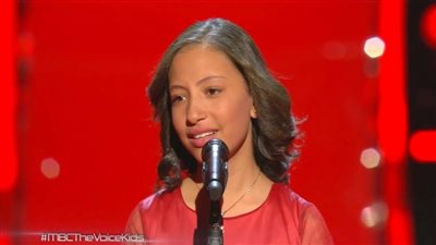 بعد بكائها في “The voice kids”.. البروفة الأولى لهايدي محمد مع الملحن محمد رحيم (صورة)
