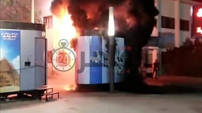 مصدر أمني: حريق الغردقة بالحمامات الإلكترونية خارج المدرسة وتمت السيطرة عليه