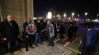 غياب الشيخ محمد الطبلاوي عن عزاء زوجته (صور)