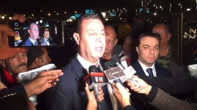 السفير الفلسطيني بالقاهرة في عزاء نادية لطفي: “رحلت نجمة القدس” (فيديو)