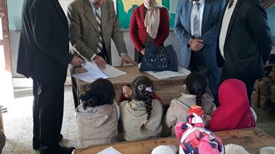 “تعليم الفيوم” تتابع سير الدراسة في أول أيام الفصل الدراسي الثاني وإجراءات مواجهة فيروس كورونا