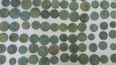 ننشر تقرير الخبراء بشأن 254 قطعة آثار وتماثيل ضبطت بحوزة فلاح بالمنيا 