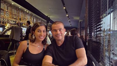 تعرف على هدية دينا الشربيني لعمرو دياب في الفلانتين