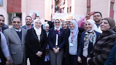 وزيرة الصحة تطلق الحملة القومية ضد شلل الأطفال لتطعيم 16.5 مليون طفل بالمجان (صور)