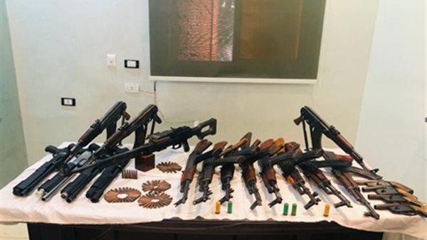 جانب من المضبوطات