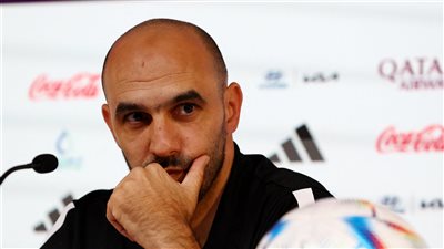 وليد الركراكي: هدفنا التأهل لدور الـ 16 في كأس العالم 