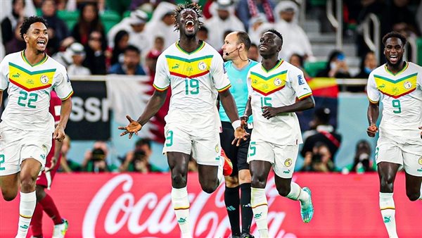 احتفال لاعبو السنغال