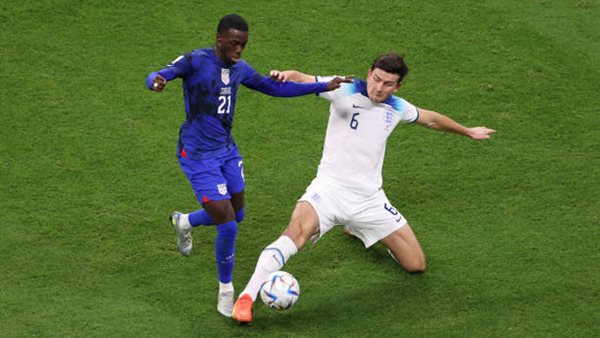 مباراة إنجلترا وأمريكا