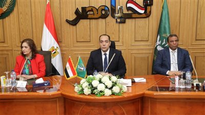 محافظ المنوفية يستقبل رئيس اللجنة الوطنية لمكافحة ومنع الهجرة غير الشرعية