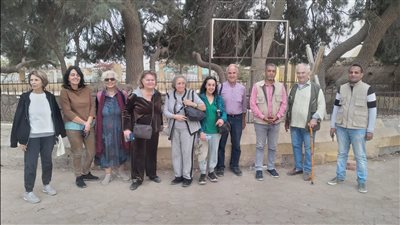 الأمير عباس حلمي الثالث يزور منطقة آثار البهنسا | صور 