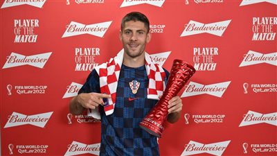 كراماريتش يفوز بجائزة أفضل لاعب في مباراة كرواتيا وكندا 