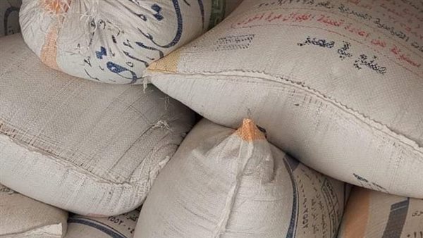 ضبط 9 طن أرز شعير