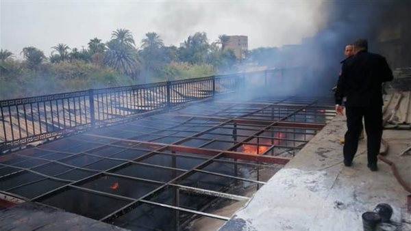 نشوب حريق داخل نادي