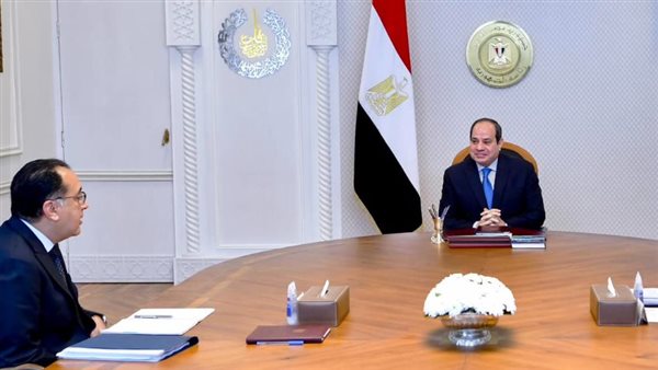 السيسي ورئيس الوزراء