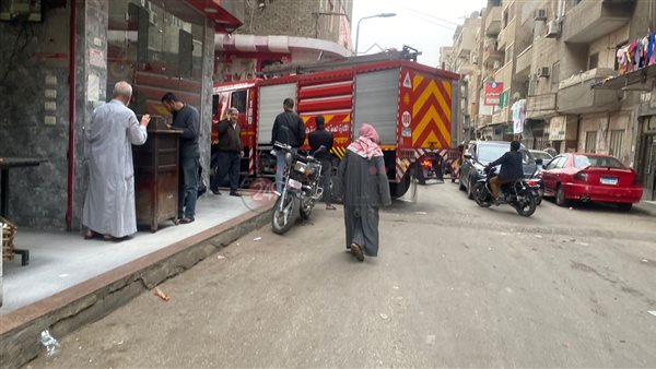 حريق شقة المنيب