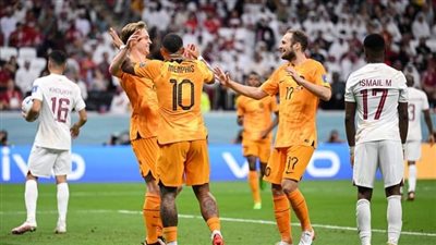 أهداف مباراة قطر وهولندا.. دي يونج يعزز التقدم للطواحين