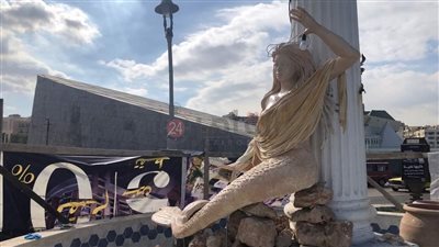 بعد نشر القاهرة 24.. محافظ الإسكندرية يصدر قرارا بوقف بناء تمثال عروس البحر