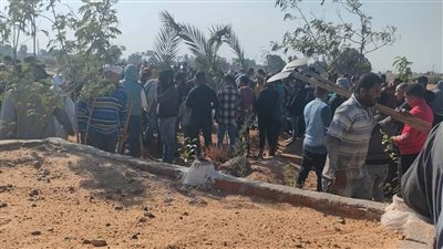 تشييع جثمان شاب قُتل على يد عمه بالإسماعيلية