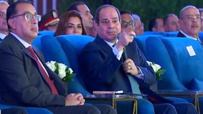 السيسي: دايمًا بنسأل نفسنا هنجيب مياه منين للنمو السكاني؟.. فيه خطط ودكاترة وخبراء شغالين