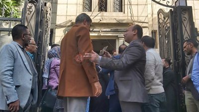 وقفة احتجاجية للمحامين اعتراضا على التسجيل في منظومة الفاتورة الإلكترونية | صور 