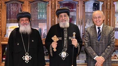 البابا تواضروس الثاني يجري لقاءات رعوية في المقر البابوي بالقاهرة