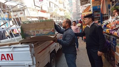 محافظ الجيزة يتابع جهود رفع الإشغالات والتعديات بالطريق العام