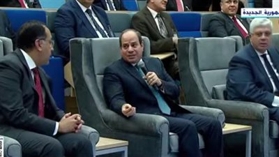 الرئيس السيسي: الدولة تحملت مسؤولية تنفيذ مشروعات التنمية رغم كل التحديات
