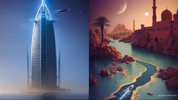 صور تخيليه لـ مستوطنة