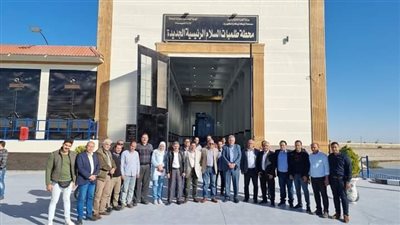 الري تعلن الاستلام النهائي لمحطة السلام الرئيسية ببورسعيد ضمن منظومة معالجة مياه مصرف بحر البقر