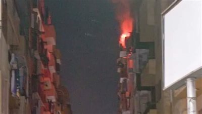 دون إصابات.. حريق هائل بشقة سكنية في الأقصر يقضي على جميع محتوياتها | صور