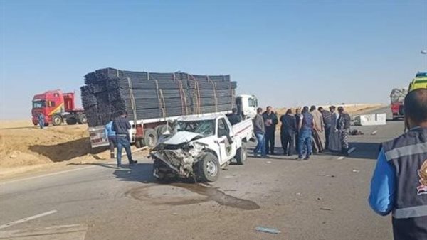 حادث سيارة ربع نقل