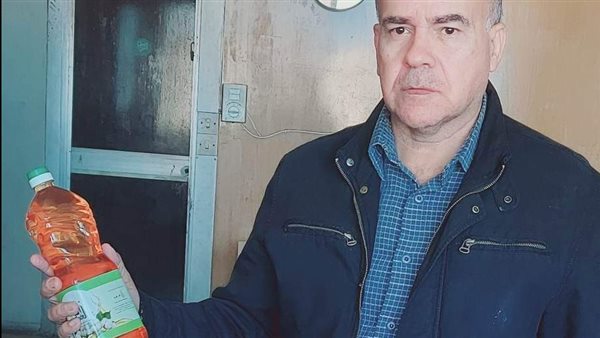 جانب من الزيت المضبوط