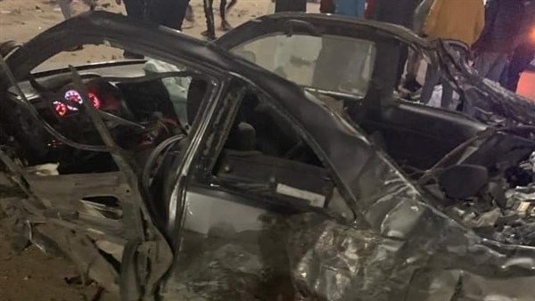 السيارة بعد الحادث