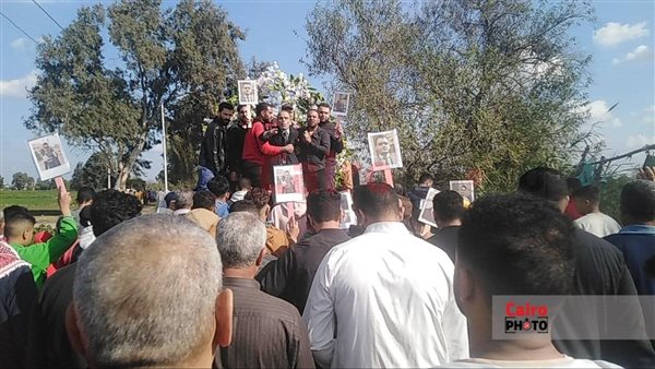 تشييع جثمان شاب عثر