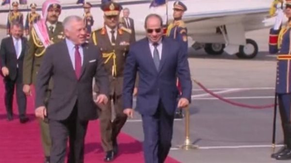 السيسي والعاهل الأردني