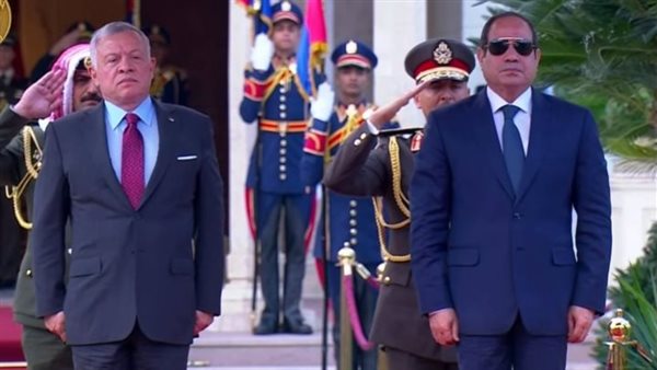 السيسي والعاهل الأردني