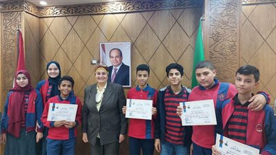 تعليم القليوبية تكرم الطلاب الفائزين في مسابقة أوائل الطلبة على مستوى المحافظة 