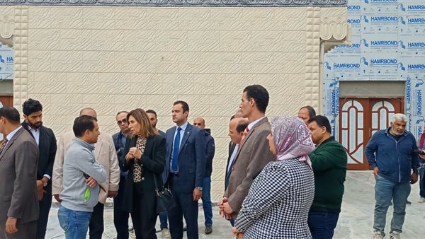 وزيرة الثقافة تتفقد