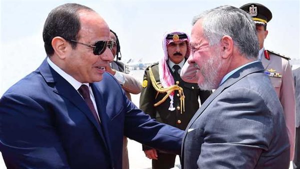 السيسي وملك الأردن