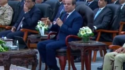 السيسي خلال افتتاحه محور التعمير بالإسكندرية: شبكة الطرق سابقا لم تكن تلبي التنمية أو الحركة | بث مباشر