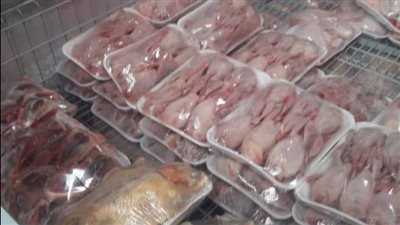 ضبط 150 دجاجة ذُبحت خارج المجزر وسكر تمويني قبل بيعه بالسوق السوداء ببورسعيد