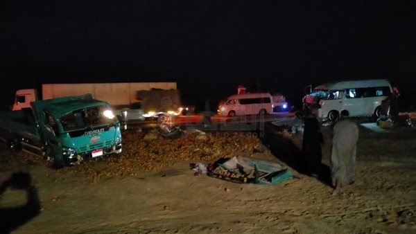 جانب من موقع الحادث