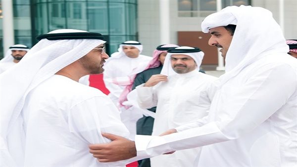 تميم وبن زايد