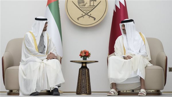 تميم وبن زايد في