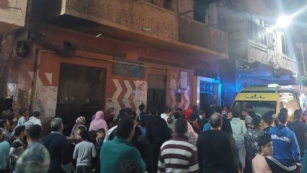 حريق بشقة سكنية 