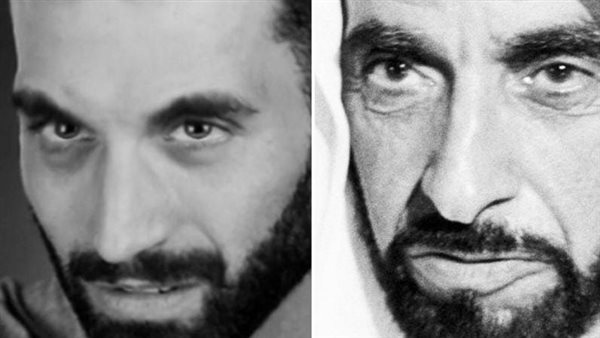 الشيخ زايد وحفيد